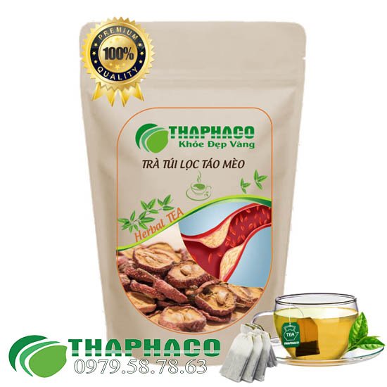 Công dụng của trà túi lọc táo mèo Thaphaco