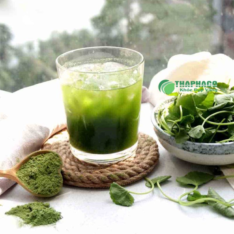 Cách dùng bột rau má