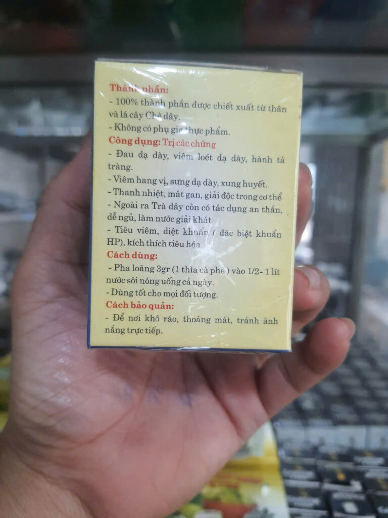 Cách sử dụng cao chè dây THAPHACO hiệu quả
