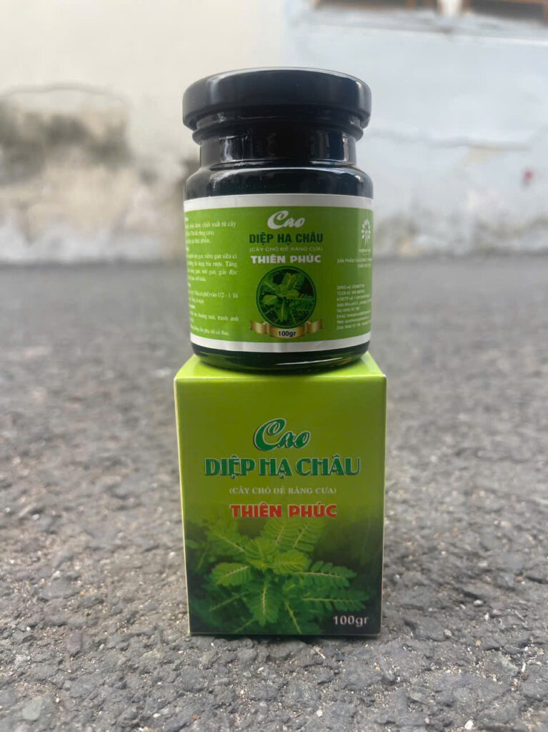 Cách sử dụng cao diệp hạ châu THAPHACO