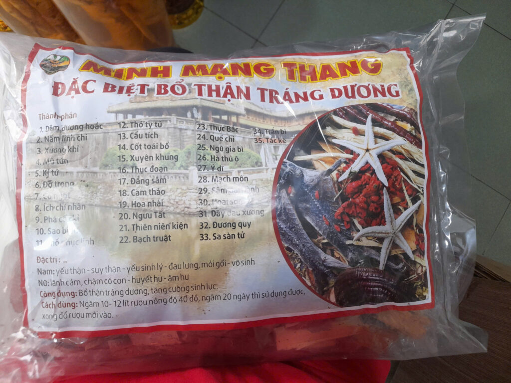 Minh mạng thang - giúp bổ thận tráng dương