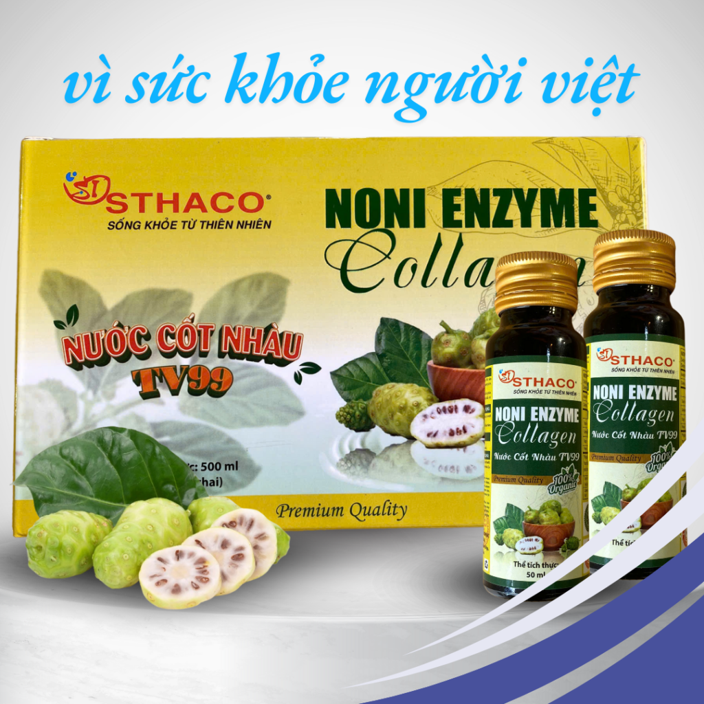 Nước cốt nhàu collagen