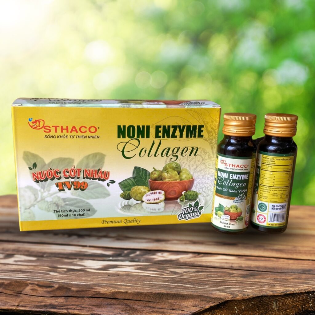 Nước cốt nhàu collagen