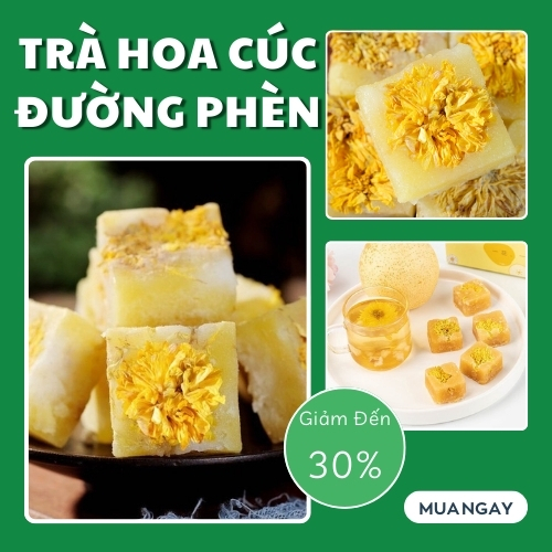 Trà hoa cúc đường phèn tại HCM Thaphaco (Tấn Phát Group)