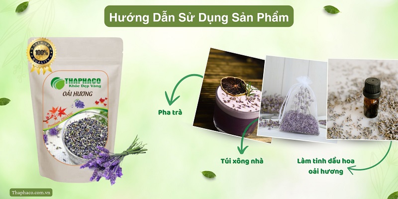 Lợi ích của hoa oải hương