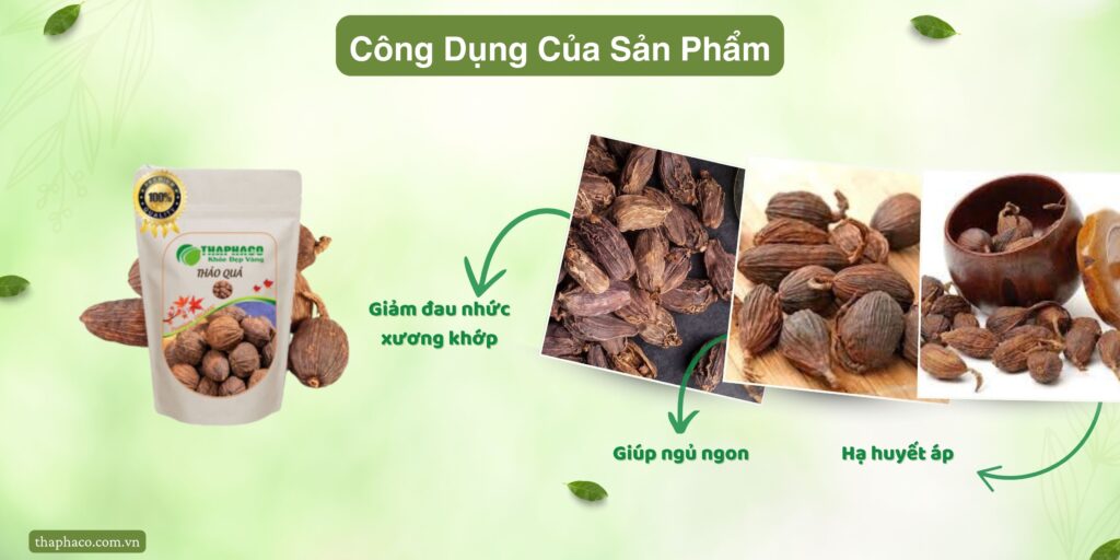 Công dụng của thảo quả tại TP.HCM