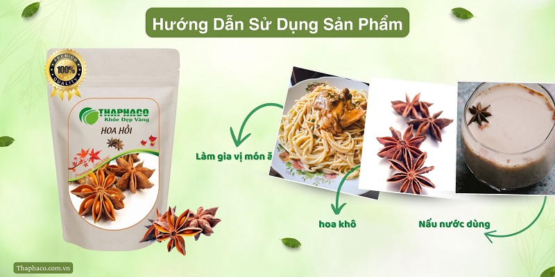 Sử dụng hoa hồi tại HCM như thế nào