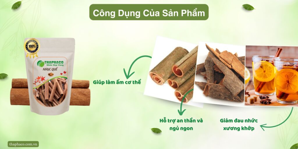 Công dụng của vỏ quế khô tại TP.HCM