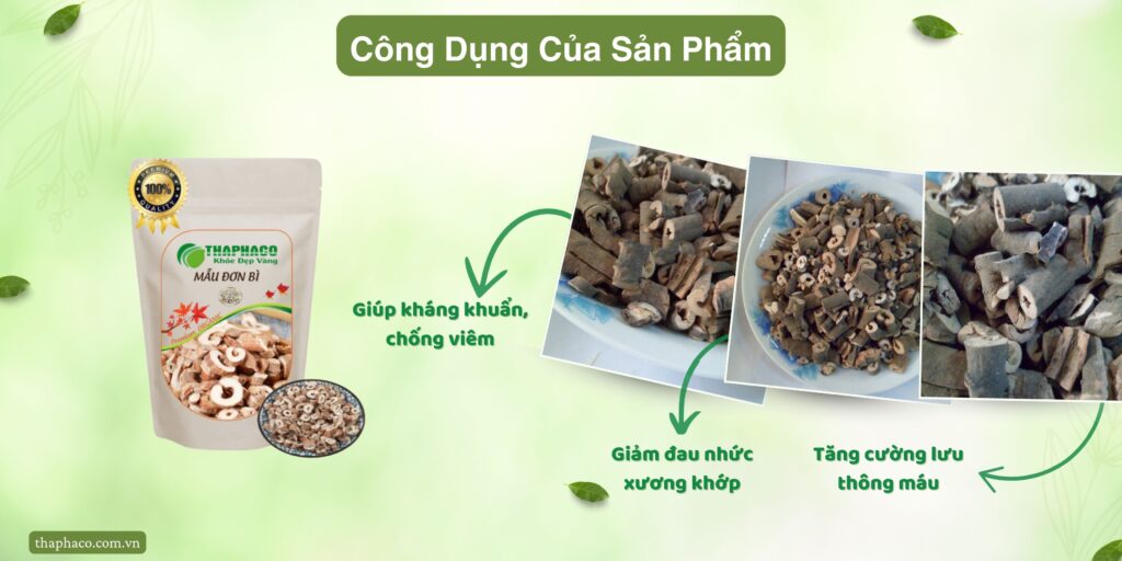 Công dụng của mẫu đơn bì tại TP.HCM