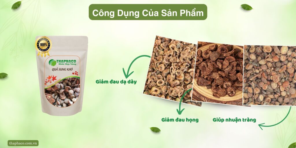 Những lợi ích của quả sung sấy khô tại TP.HCM