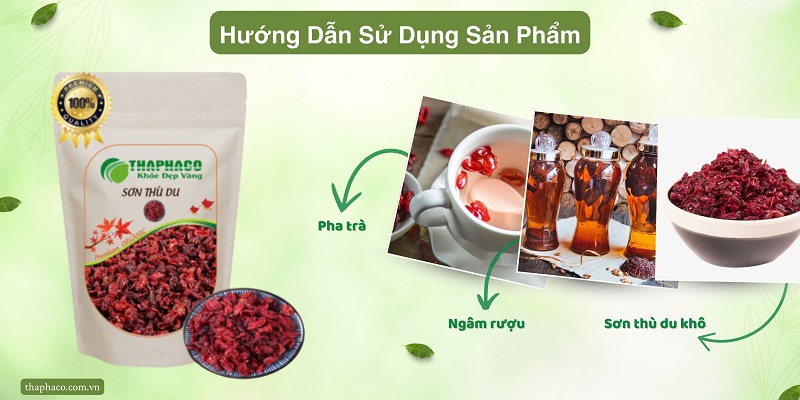 Cách sử dụng sơn thù du đúng cách