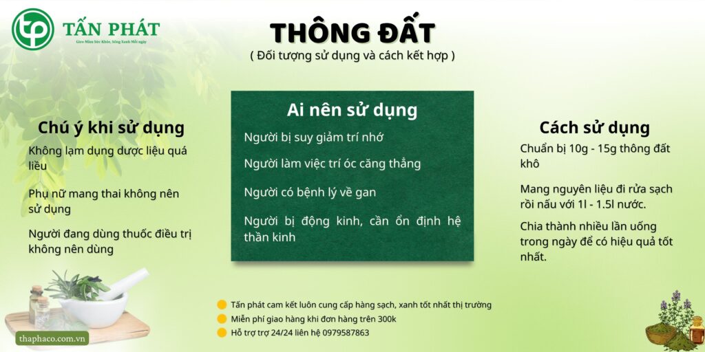 Cách sử dụng thông đất tại TP.HCM