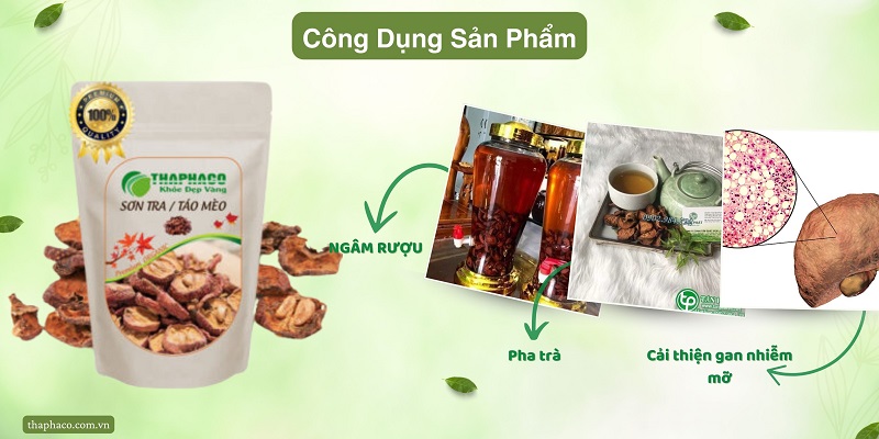 Các cách dùng sơn tra