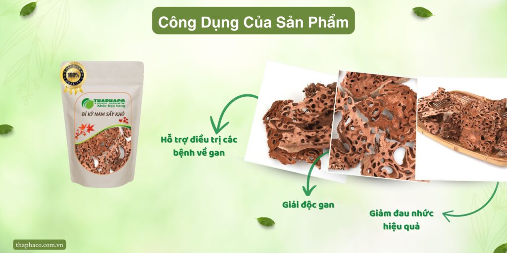 Công dụng của bí kỳ nam khô tại TP.HCM