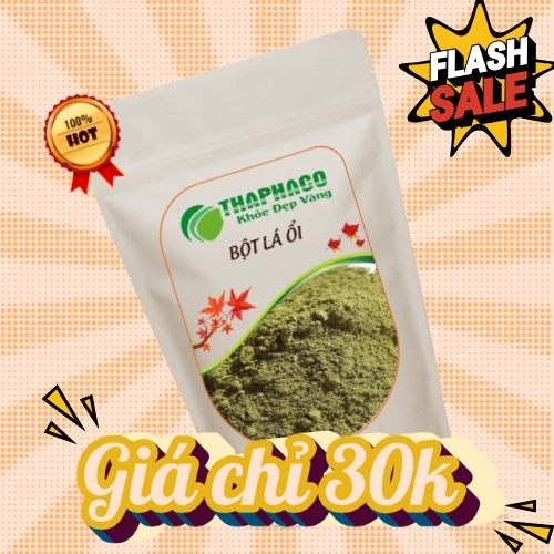 Flash Sale bột lá ổi trong tháng 8