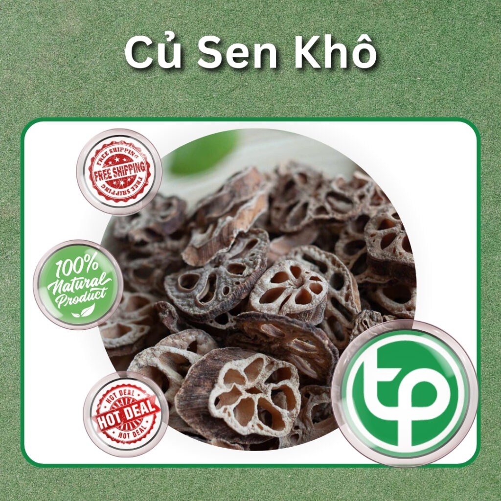 Củ sen khô tại TP.HCM