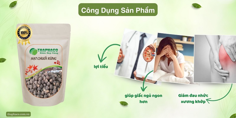 Công dụng của hạt chuối