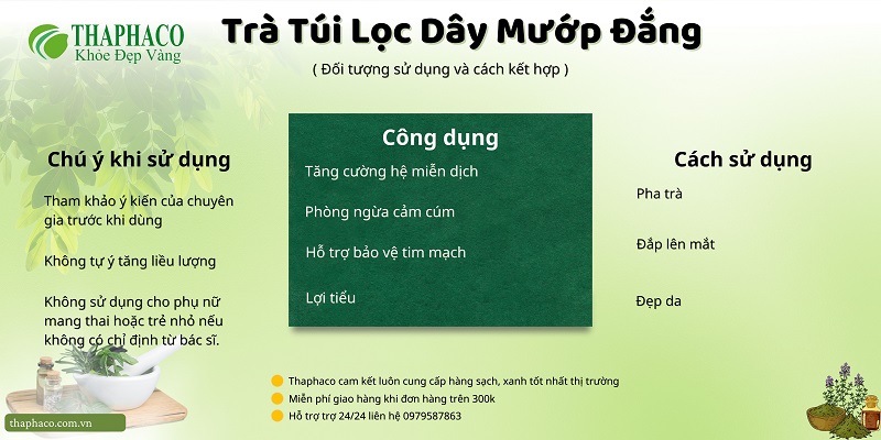 Lưu ý khi dùng dây mướp đắng