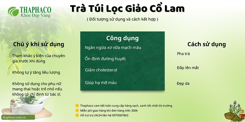 Lưu ý khi dùng trà túi lọc