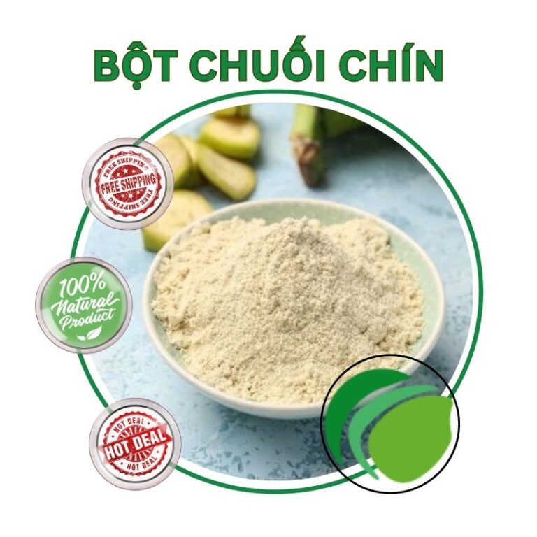 Địa Chỉ Bán Bột Chuối Chín Tại HCM