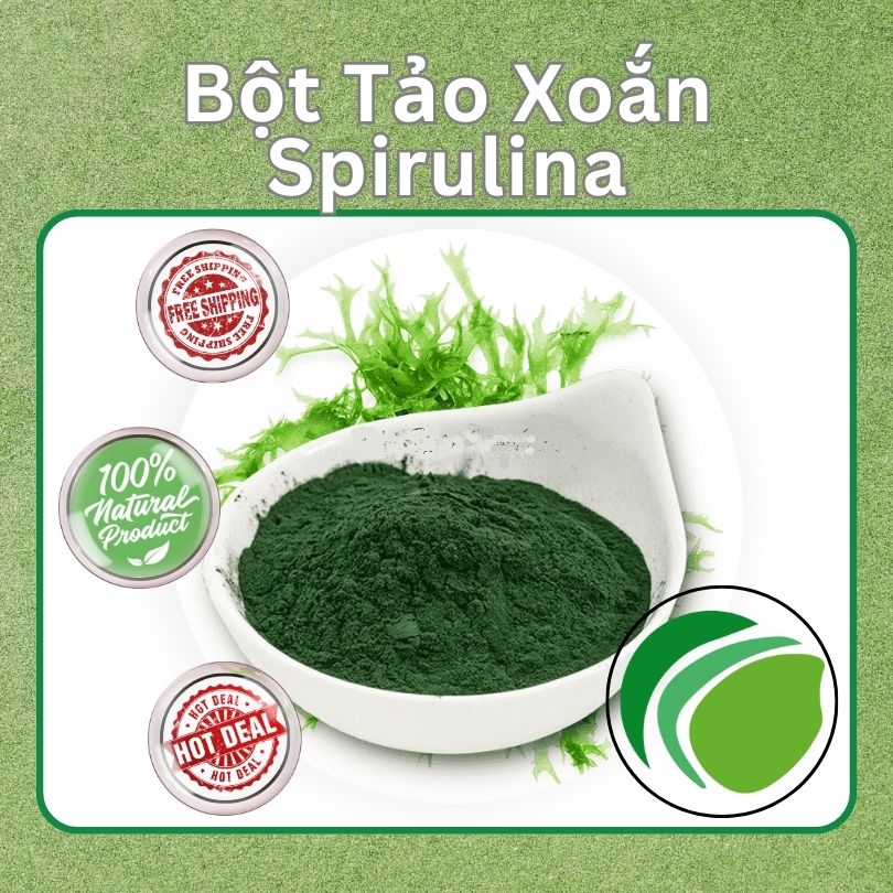 Bột Tảo Xoắn Spirulina tại HCM uy tín, chất lượng