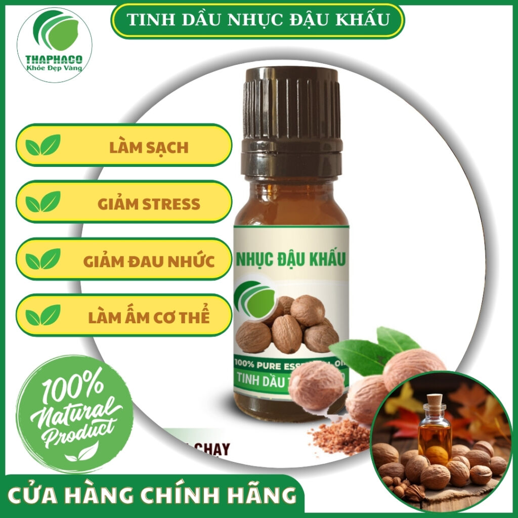 Lợi ích của tinh dầu nhục đậu khấu tại TP.HCM