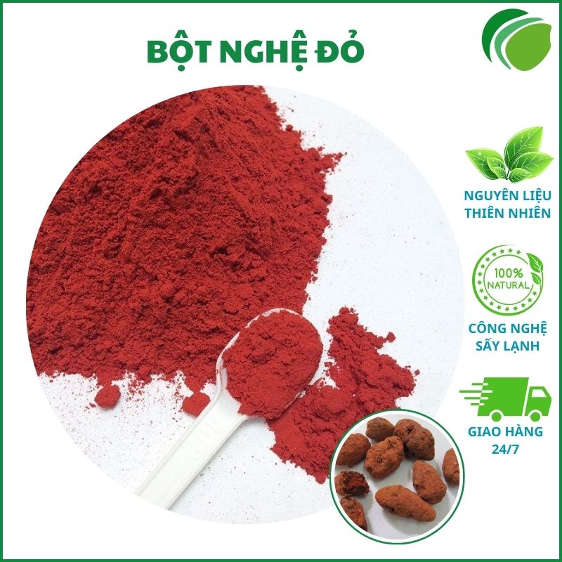 Bột nghệ đỏ tại HCM uy tín chất lượng cao