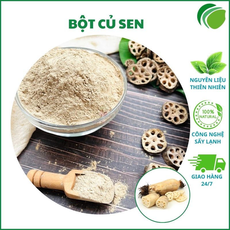 Bột củ sen tại HCM chất lượng cao