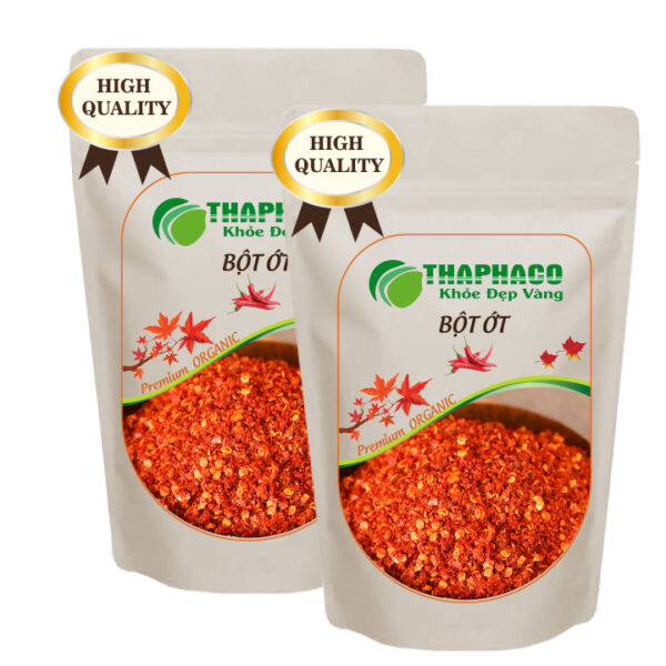 Bột ớt chất lượng tại THAPHACO (Tấn Phát Group)