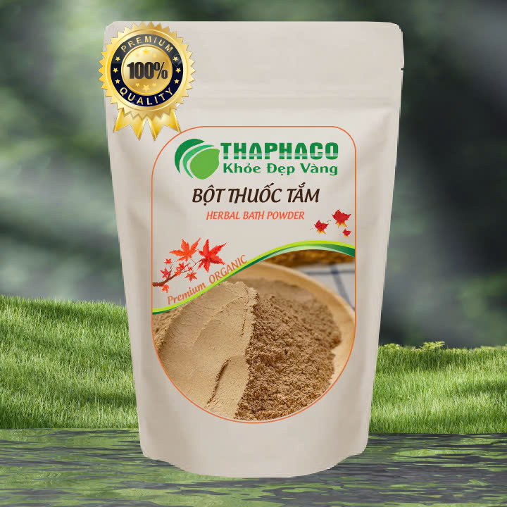 Bột thuốc tắm người dao đỏ tại Thaphaco