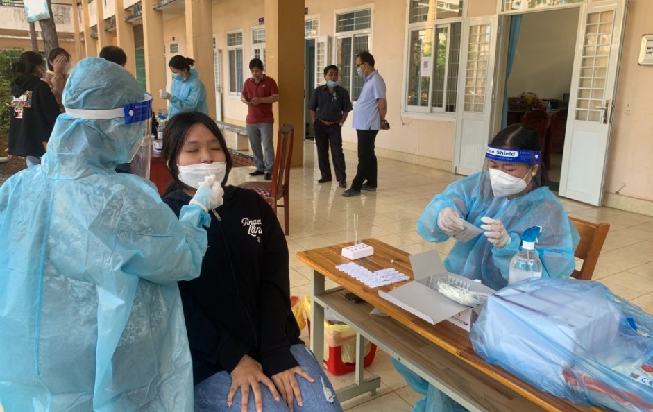 Covid 19 xuất hiện ở trường học Bà Rịa
