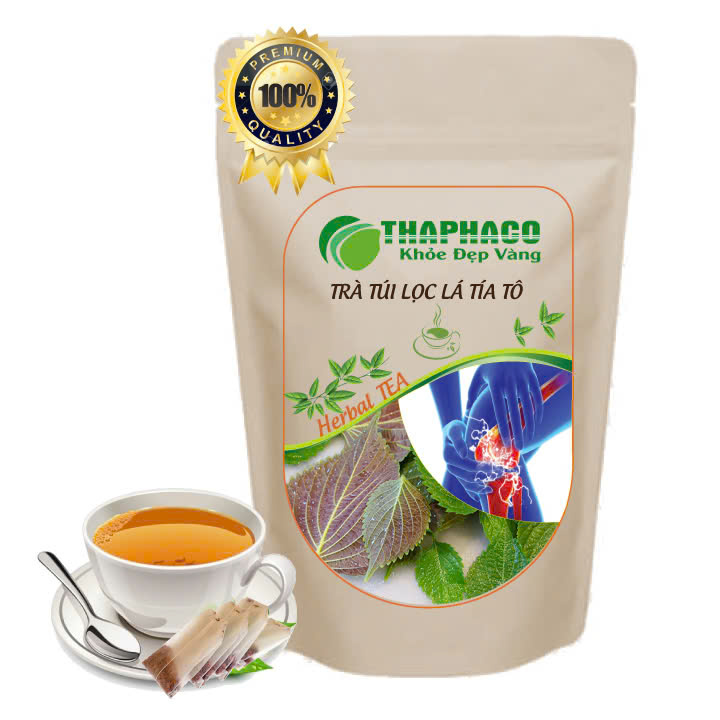 Trà túi lọc lá tía tô chất lượng cao của Thaphaco