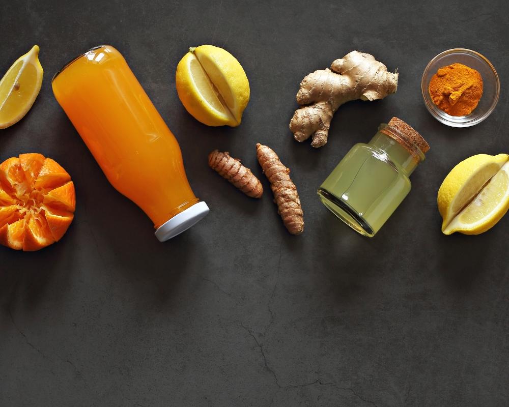 Công thức làm món ginger shot
