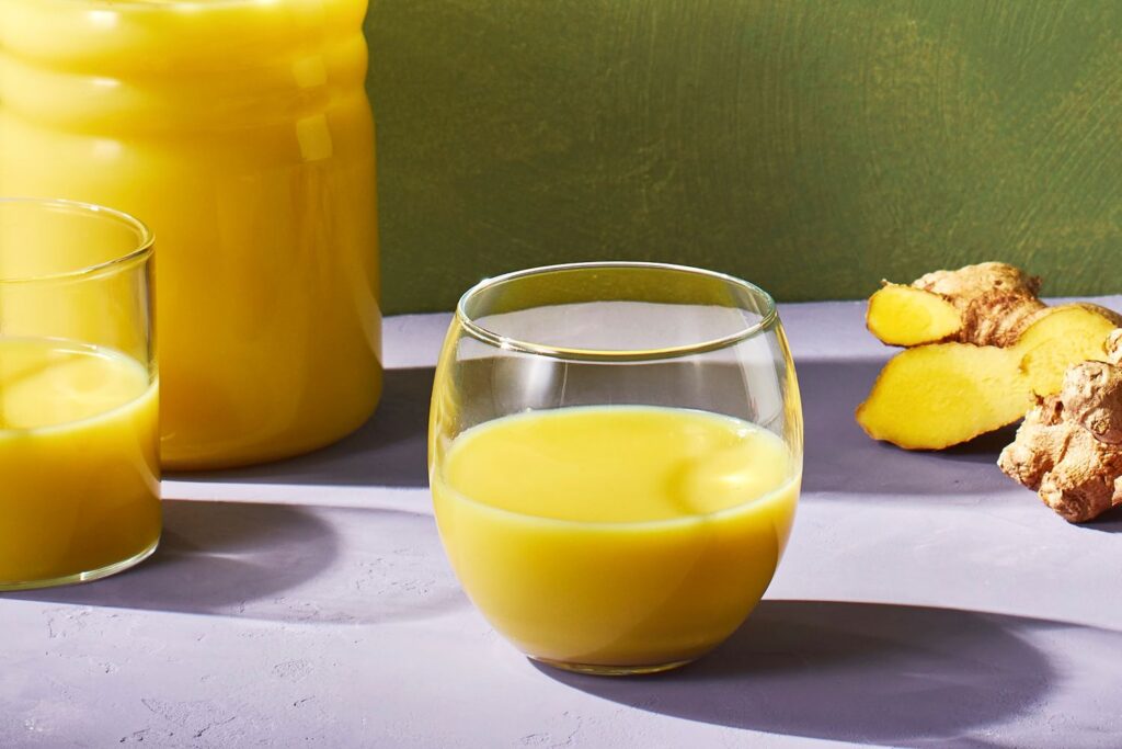 Món ginger shot thơm ngon và bổ dưỡng