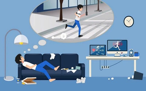 Lối sống ít vận động gây hại cho sức khỏe