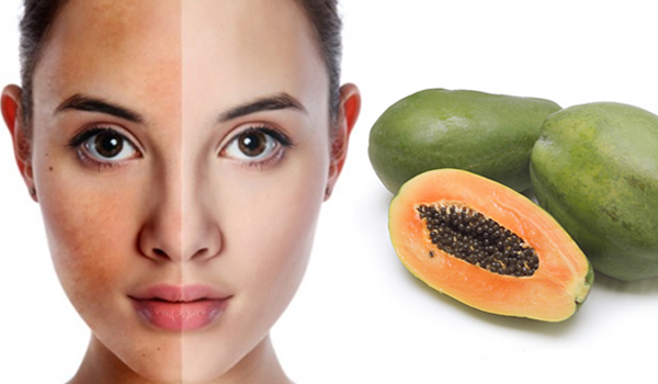 Đều màu da nhờ bột từ trái đu đủ