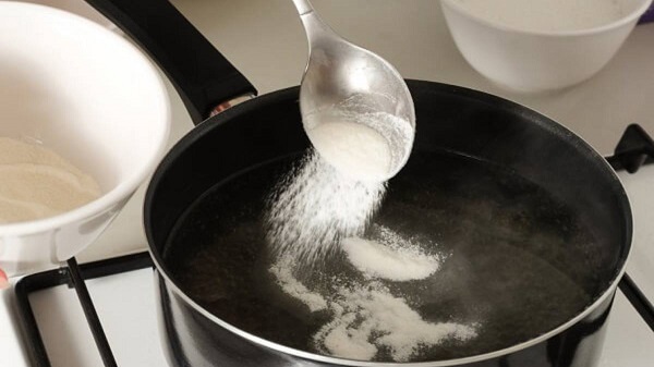 Bột nang mực giúp mềm dẻo rau câu