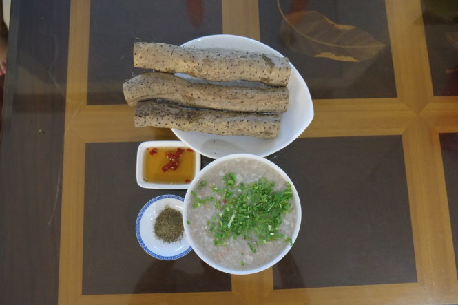 Hương vị của cháo củ mài