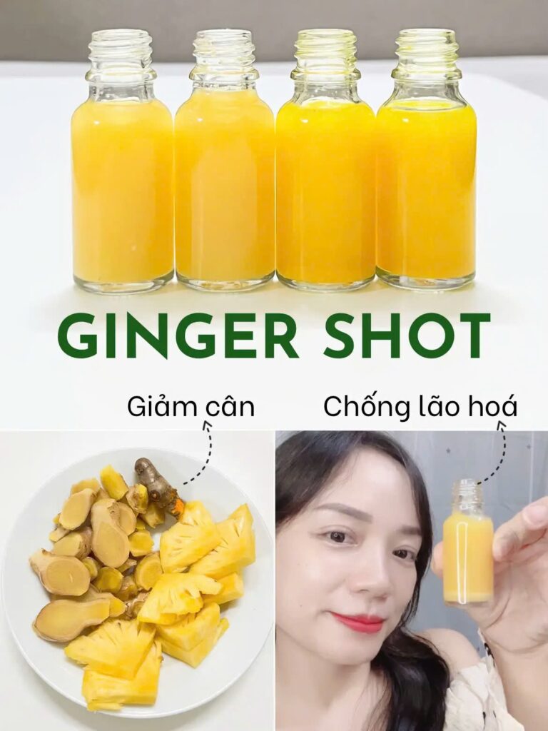 Lợi ích của ginger shot