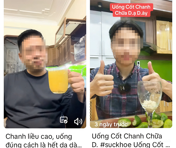 Thực hư về việc nước chanh quá liều ngày nay