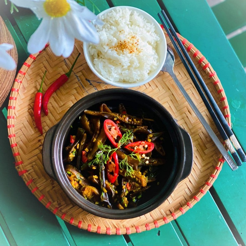 Món cơm chay bổ dưỡng từ tảo biển