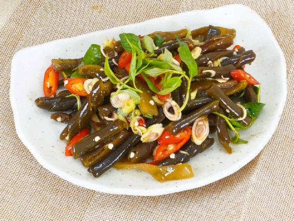 Làm món tảo xoắn chile như thể nào?