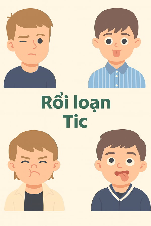 Rối loạn TIC ở trẻ nhỏ