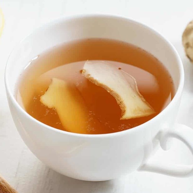 Trà gừng giảm cảm lạnh
