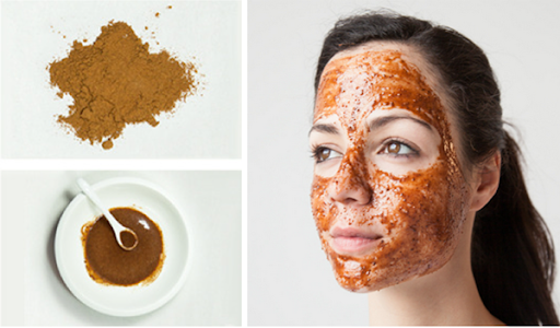 Sáng da nhờ bột quế