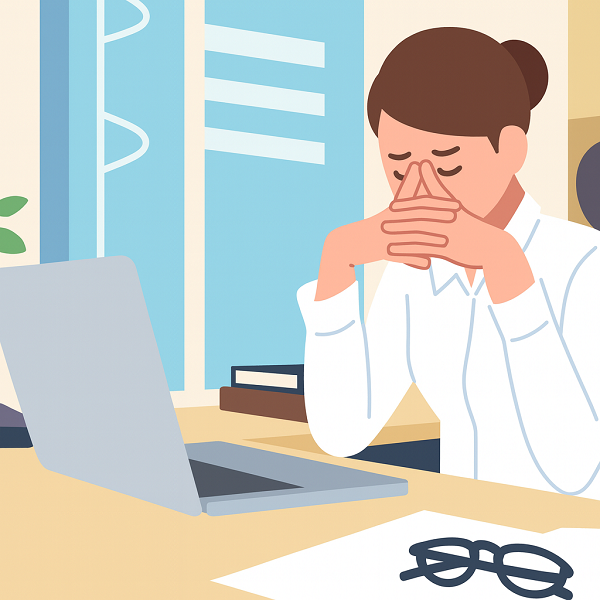 Áp lực từ công việc khiến hệ tiêu hóa bị ảnh hưởng
