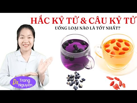 Dinh dưỡng có trong kỷ tử và hắc kỷ tử