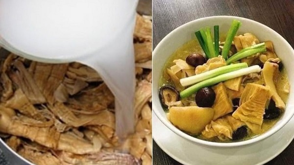 Ngâm măng loại bỏ độc tố