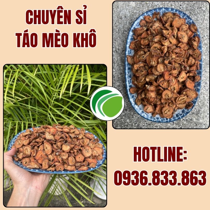 Chuyên sỉ táo mèo khô tại TP.HCM