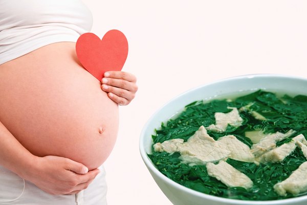 Không nên ăn rau ngót khi mang thai